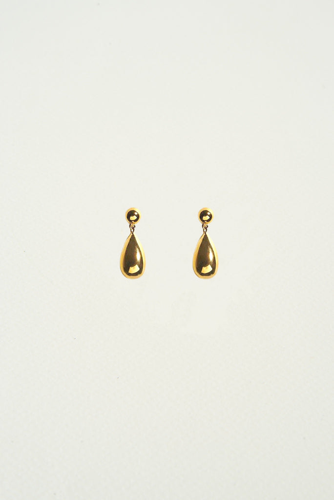 Gold Petite Drop Earrings