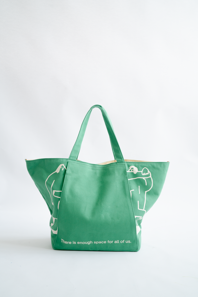 Room Tour Bag in Green